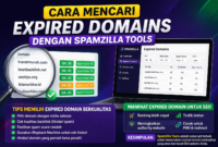 Cara mencari expired domain dengan SpamZilla