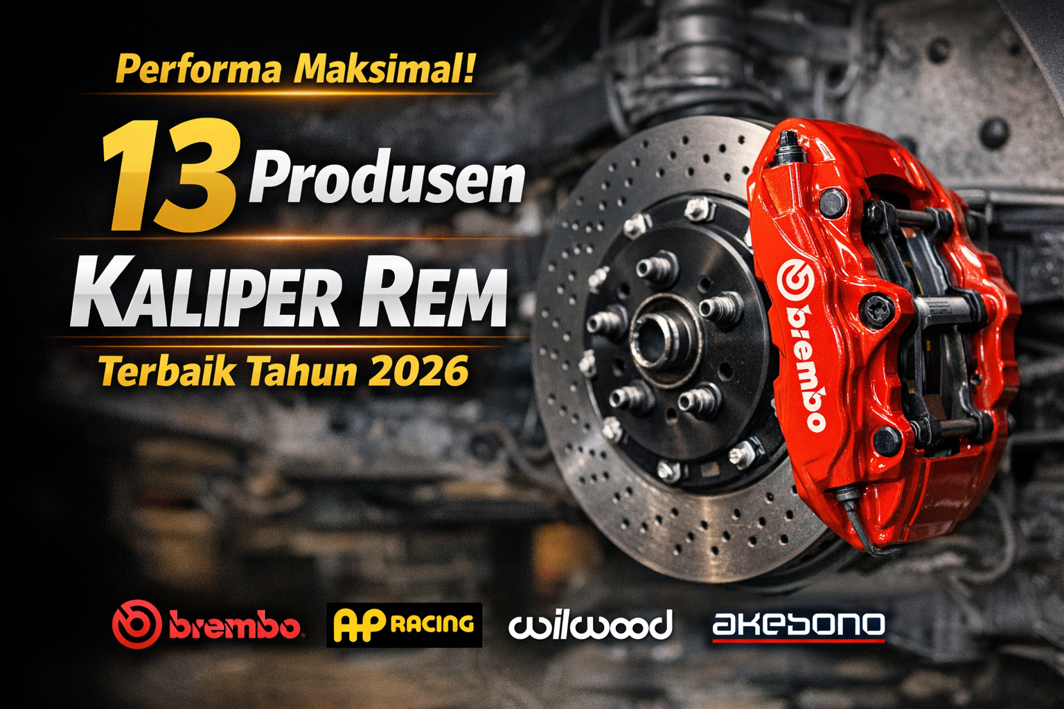 Kaliper rem Brembo terbaik 2026