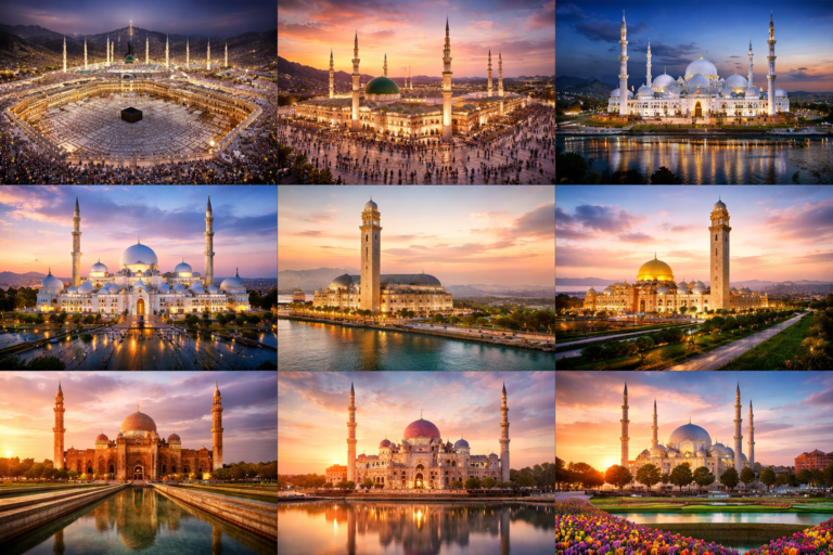 Keindahan Masjid-masjid Terbesar Dunia