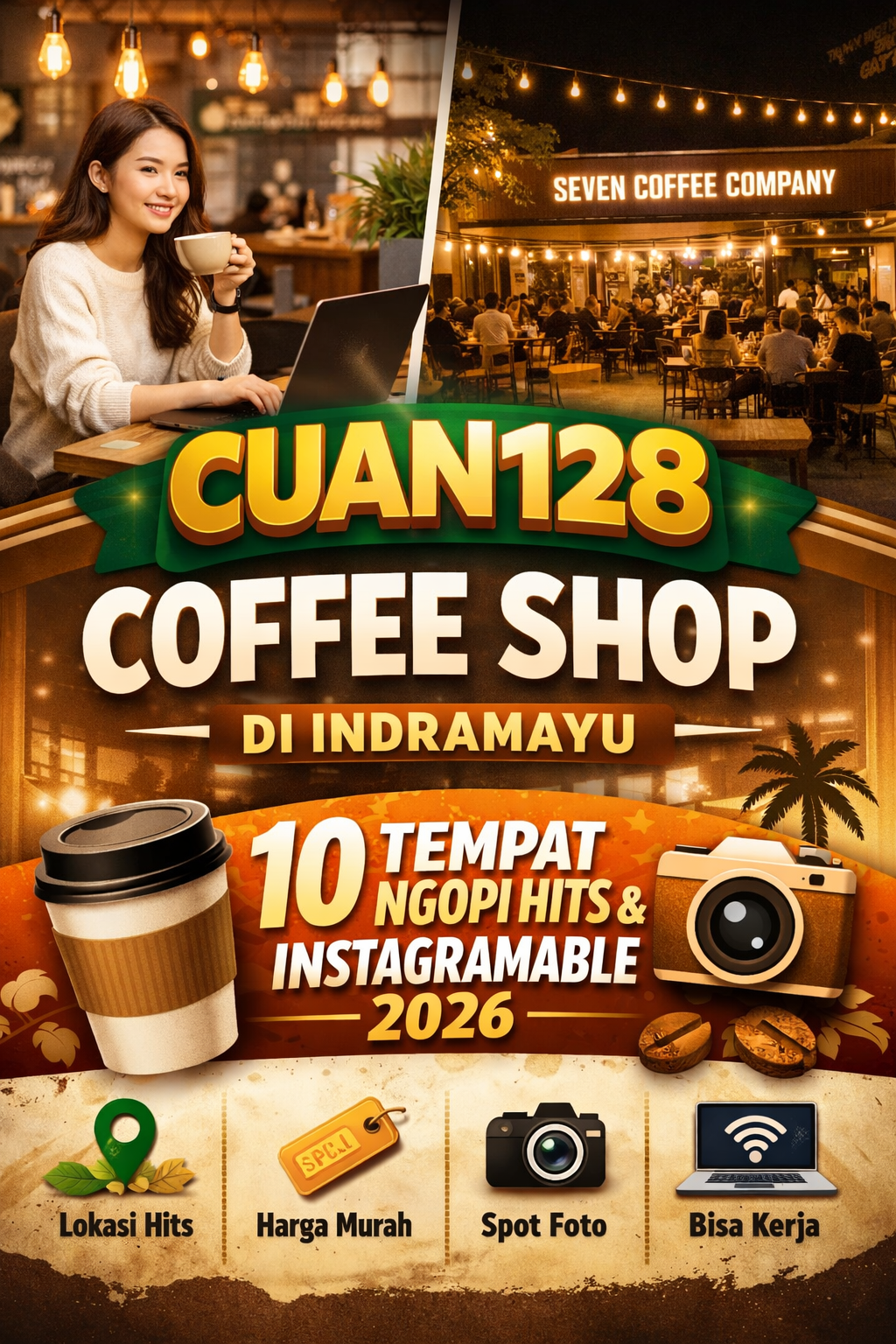 Tempat ngopi hits di Indramayu